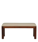 Tipsy 6 Seater Dining Table in Wenge Color (Sheesham Wood) - Luxe Maple
