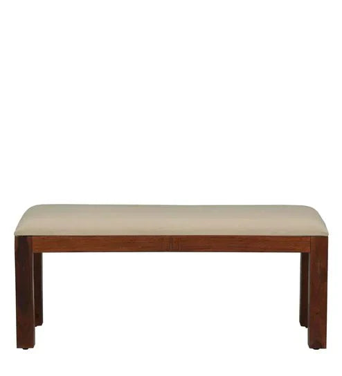 Tipsy 6 Seater Dining Table in Wenge Color (Sheesham Wood) - Luxe Maple