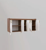 Keko Luxury Chest of Drawer in Laminate | Modern Storage Unit - Luxe Maple
