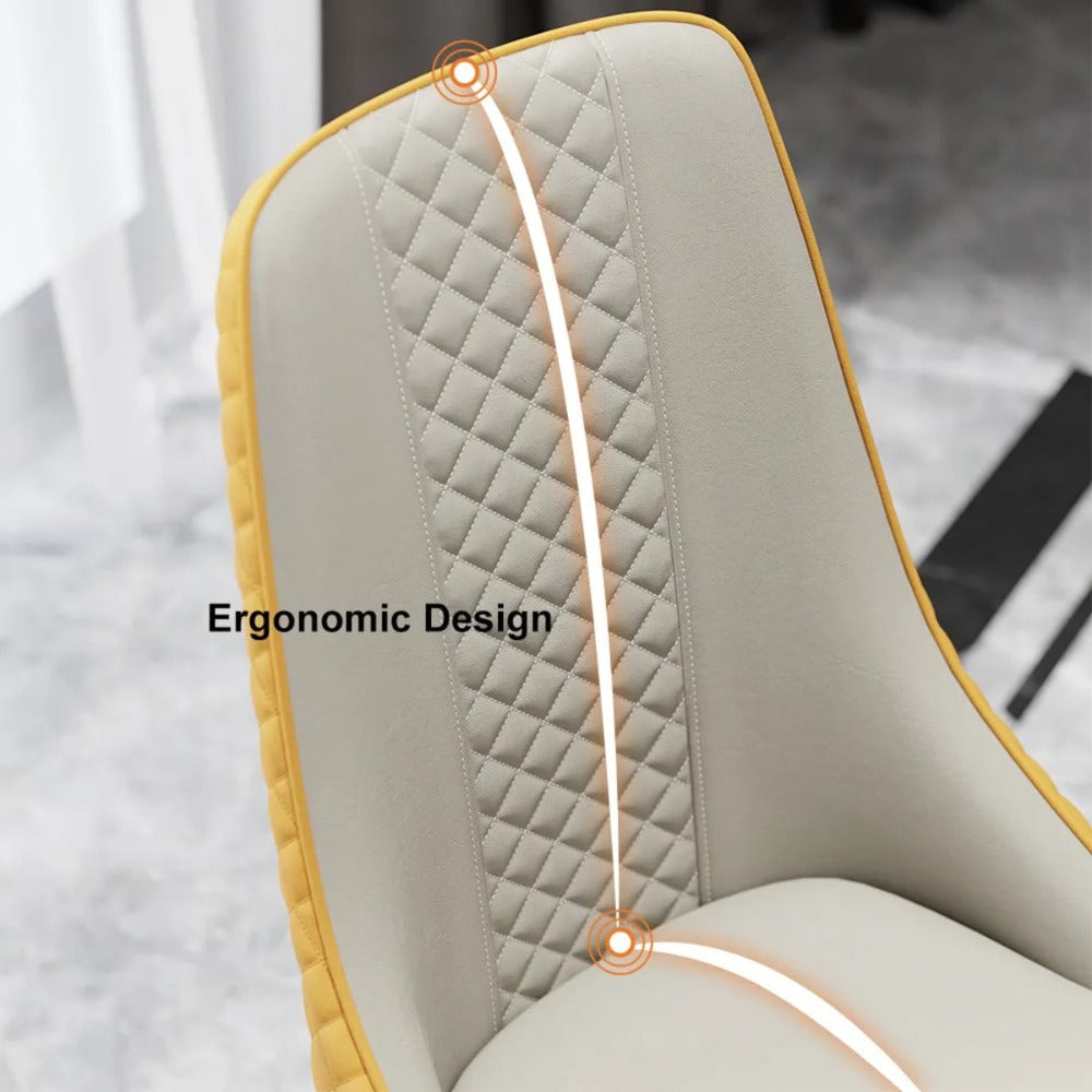 Unicorn Upholstered Dining Chair - Luxe Maple