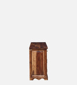 Nextra Sheesham Wood Sideboard Cabinet | Solid Wood Storage - Luxe Maple