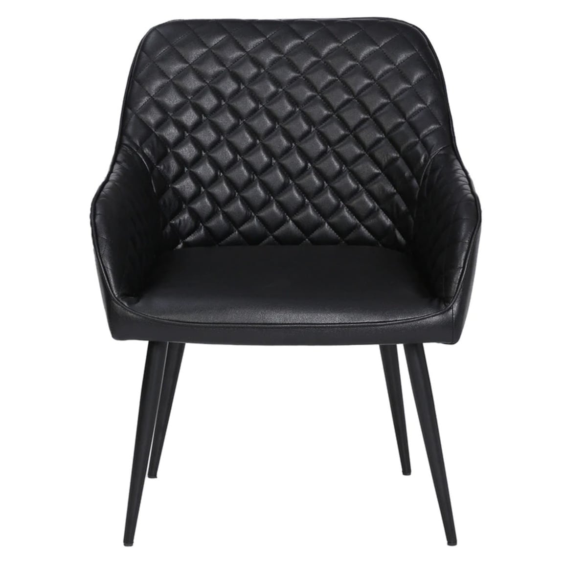 Roxanne Upholstered Arm Chair - Luxe Maple