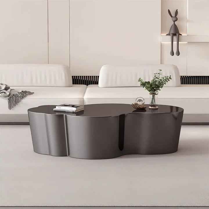 Cross Over Luxury Center Table In PU Polish