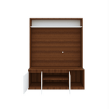 Edon TV Unit- Walnut Frosty White - Luxe Maple