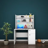 Starstock Study Table in White Color - Luxe Maple