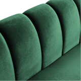 Bobran Modern Sofa Set in Suede - Luxe Maple