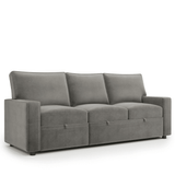 Yolo Sofa Cum Bed in Grey - Luxe Maple