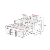 Quilt Plus Luxury Sofa Cum Bed - Luxe Maple
