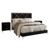 Porch Premium Upholstered Bed Without Storage In Suede - Luxe Maple