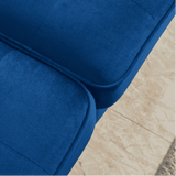 Block Down Straight Line Sofa Set - Luxe Maple