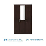Rolex Engineered Wood Wardrobe 3 Doors - Luxe Maple