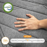Premium Memory Foam Hybrid Mattress Cooling and Breathable By Luxe Maple - 10 Inches