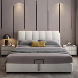 Barbie Premium Upholstered Bed in Suede | Modern Designer Bed - Luxe Maple