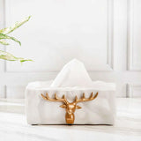 Tusk Tissue Box - Luxe Maple