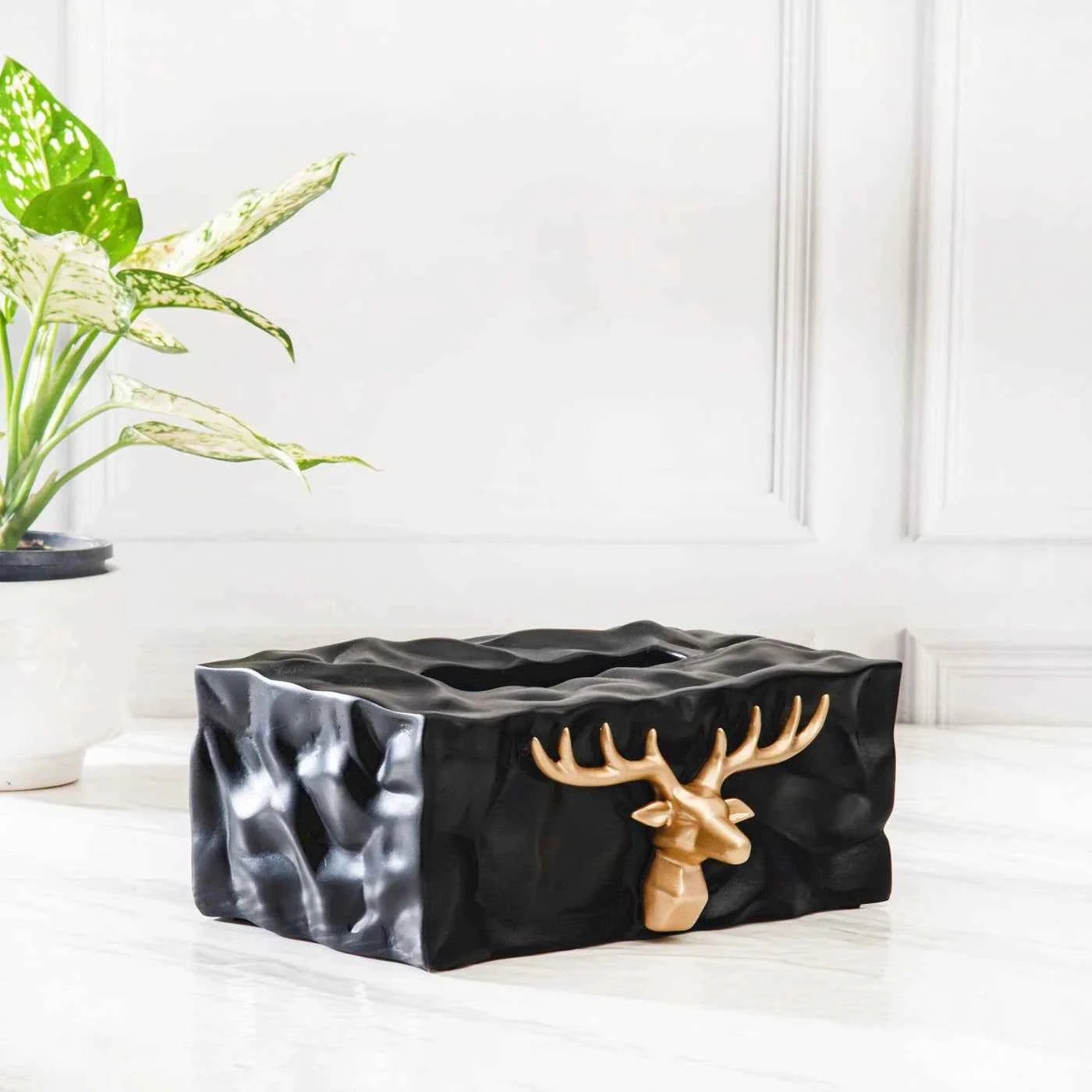 Tusk Tissue Box - Luxe Maple