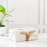 Tusk Tissue Box - Luxe Maple