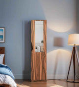 Bravo 1 Door Wardrobe In Sheesham Finish - Luxe Maple