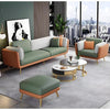 Bubbly Premium Sofa Set in Leatherette | Luxury Modern Living Room Sofa - Luxe Maple