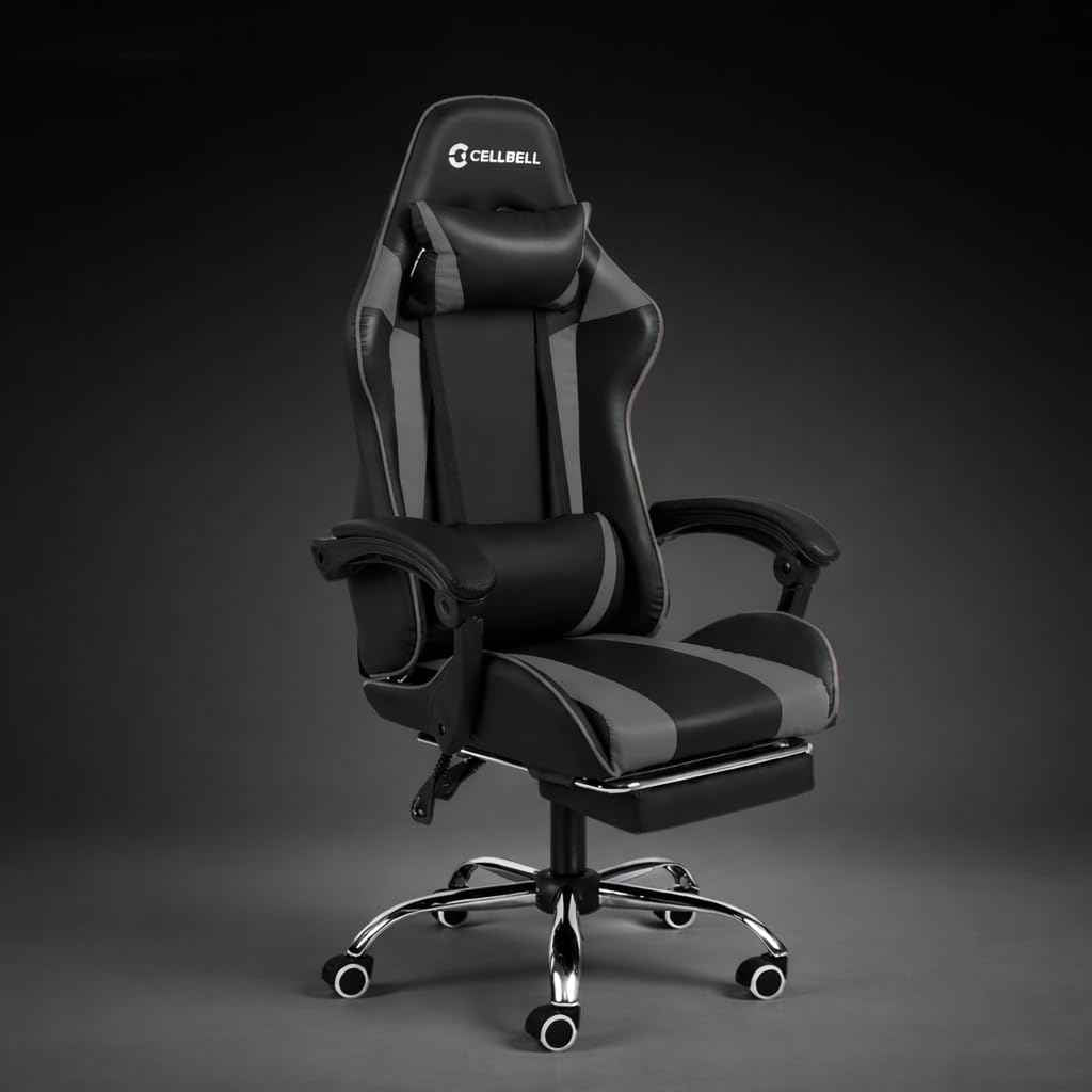 Cellbe Ergonomic Gaming Chair in Leatherette – Luxe Maple