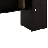 Roxy Study Table in Wenge Color - Luxe Maple