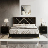 Porch Premium Upholstered Bed Without Storage In Suede - Luxe Maple