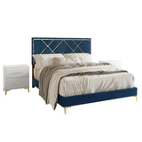 Porch Premium Upholstered Bed Without Storage In Suede - Luxe Maple