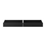 Additional Storage - Side Drawers Storage (Manual Storage Bed) - Luxe Maple