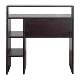 Rollen Study Table in Wenge Color - Luxe Maple