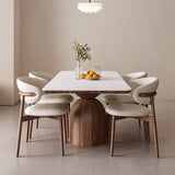 European Premium Dining Table Set in Teak Wood | Luxury Set - Luxe Maple