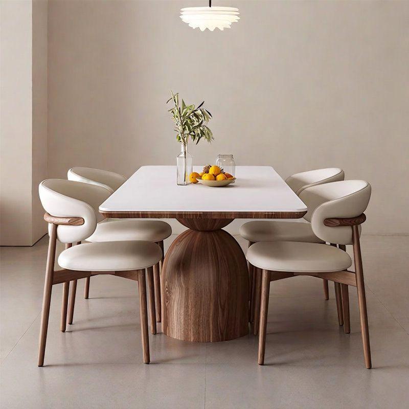 European Premium Dining Table Set in Teak Wood | Luxury Set - Luxe Maple
