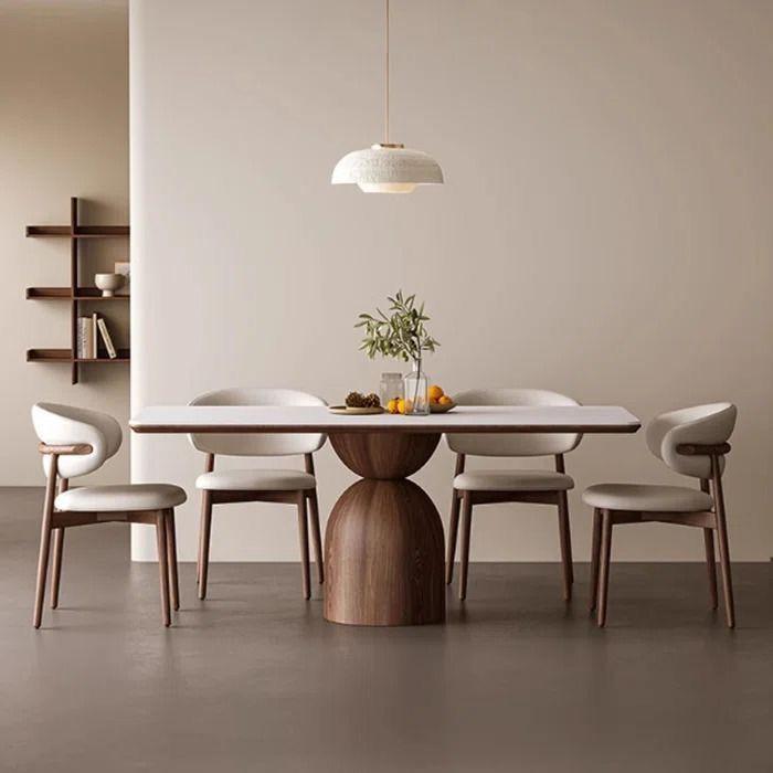European Premium Dining Table Set in Teak Wood | Luxury Set - Luxe Maple
