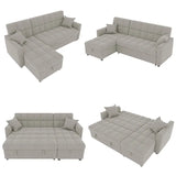 Confy Sofa Cum Bed In Suede - Luxe Maple
