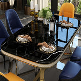 Russian Luxury Dining Table in Black - Luxe Maple