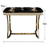 Russian Luxury Dining Table in Black - Luxe Maple