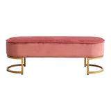 Blush Luxury Lounger in Suede - Luxe Maple