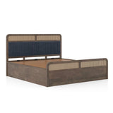 Henry Solid WoodBed In Walnut - Luxe Maple - Luxe Maple