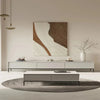 Vespa Luxury TV Unit in White - Luxe Maple