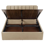 Additional Storage - Hydraulic Storage (Manual Storage Bed) - Luxe Maple