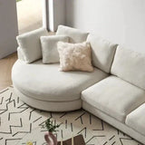 John Wick Premium Modern Sofa Set In Suede - Luxe Maple