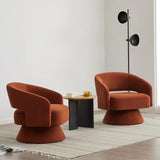 Jamiey Upholstered Accent Sofa Chair - Luxe Maple