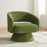 Jamiey Upholstered Accent Sofa Chair - Luxe Maple