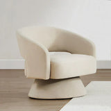 Jamiey Upholstered Accent Sofa Chair - Luxe Maple