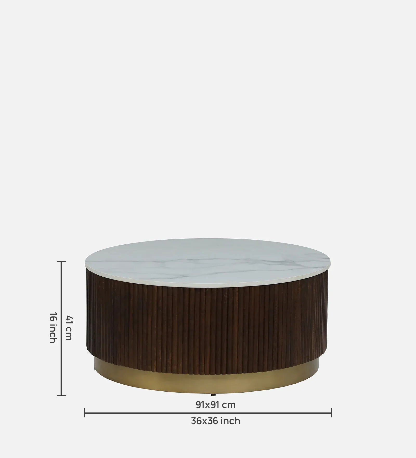Kelly Luxury Center Table in Teak Wood | Designer Coffee Table - Luxe Maple