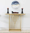 Kisco Console Table In Stainless Steel 304 - Luxe Maple