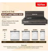 Kurlon Spring Mattress In 8 Inches - Luxe Maple