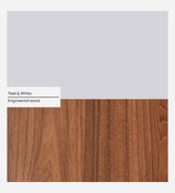 Lexus 4 Door Wardrobe In White & Walnut - Luxe Maple