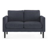 Lixer Straight Light Sofa Set in Suede - Luxe Maple - Luxe Maple