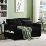 Kelvin Luxury Sofa Cum Bed - Luxe Maple