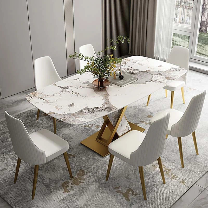 American Luxury 4 Seater Dining Table - Luxe Maple