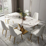 American Luxury 4 Seater Dining Table - Luxe Maple